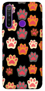 Чохол Colorful Paws для Realme 5