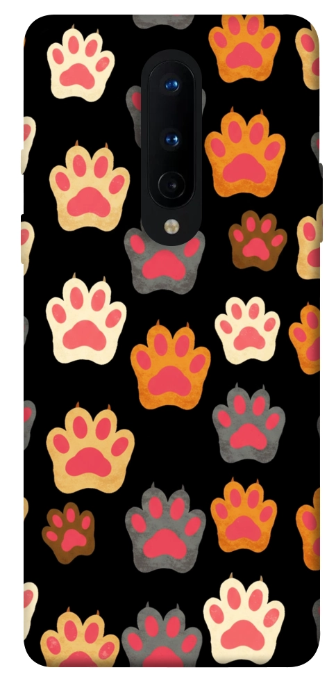 Чохол Colorful Paws для OnePlus 8