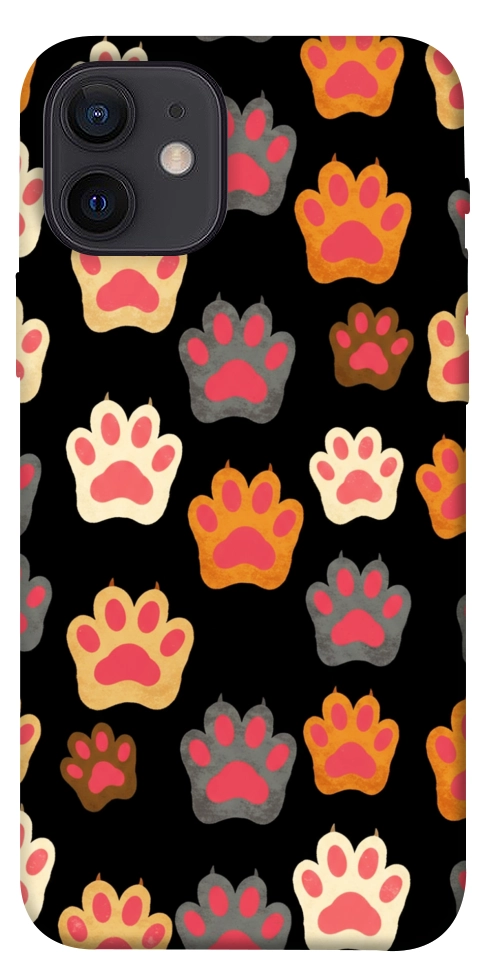 Чехол Colorful Paws для iPhone 12