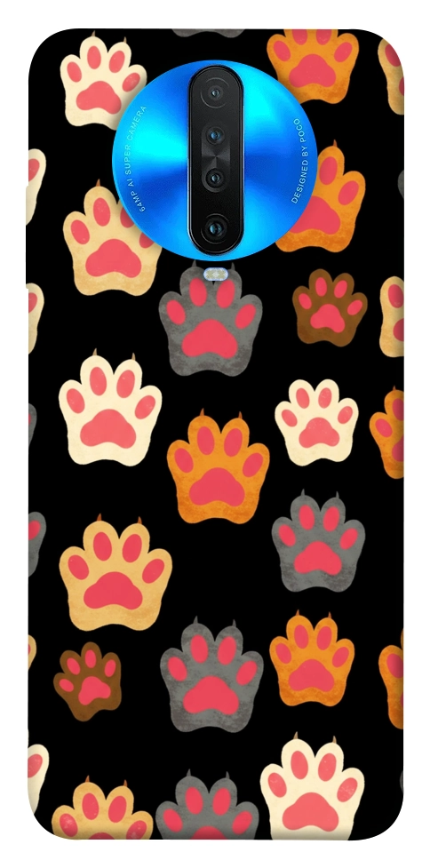 Чохол Colorful Paws для Xiaomi Redmi K30