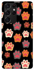 Чохол Colorful Paws для Galaxy S21 Ultra