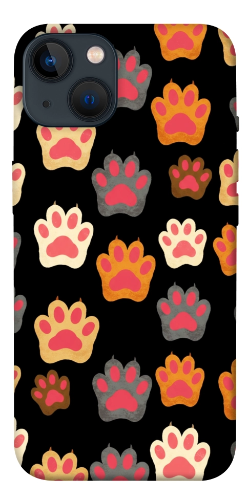 Чехол Colorful Paws для iPhone 13