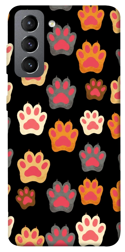 Чехол Colorful Paws для Galaxy S21 FE