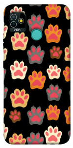 Чохол Colorful Paws для TECNO Pop 5