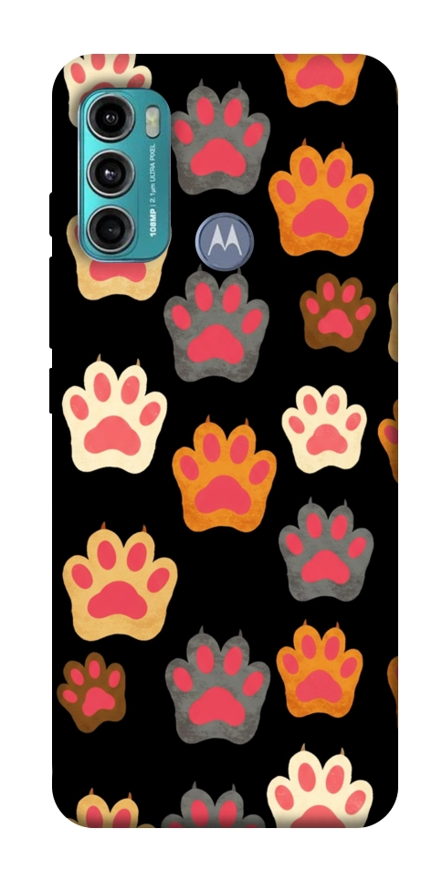 Чехол Colorful Paws для Motorola Moto G60