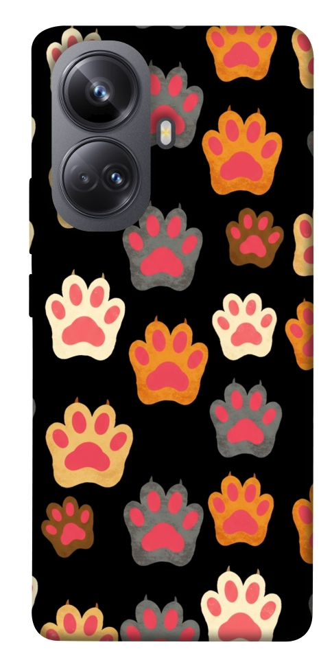 Чохол Colorful Paws для Realme 10 Pro+