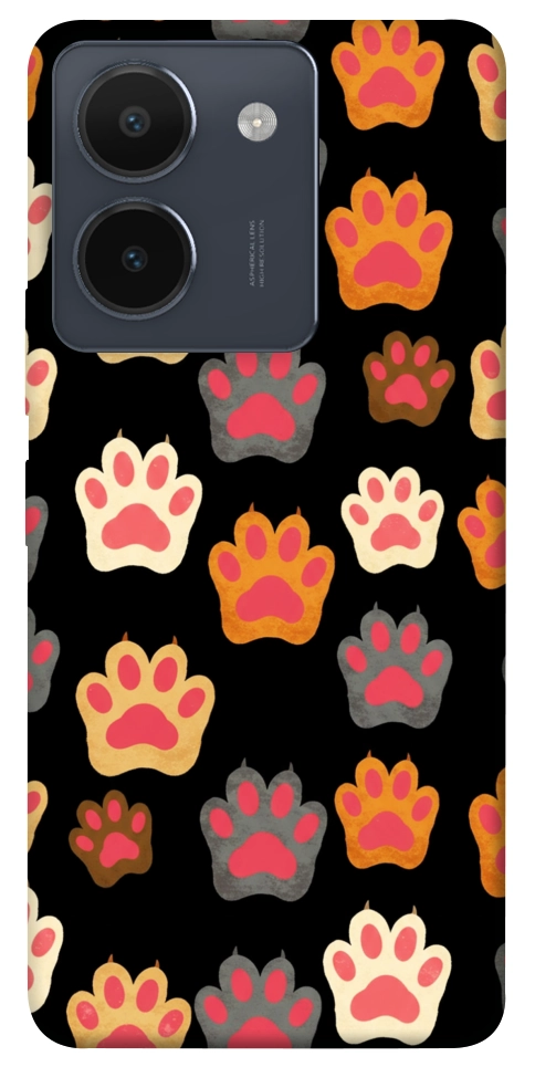 Чохол Colorful Paws для Vivo Y36