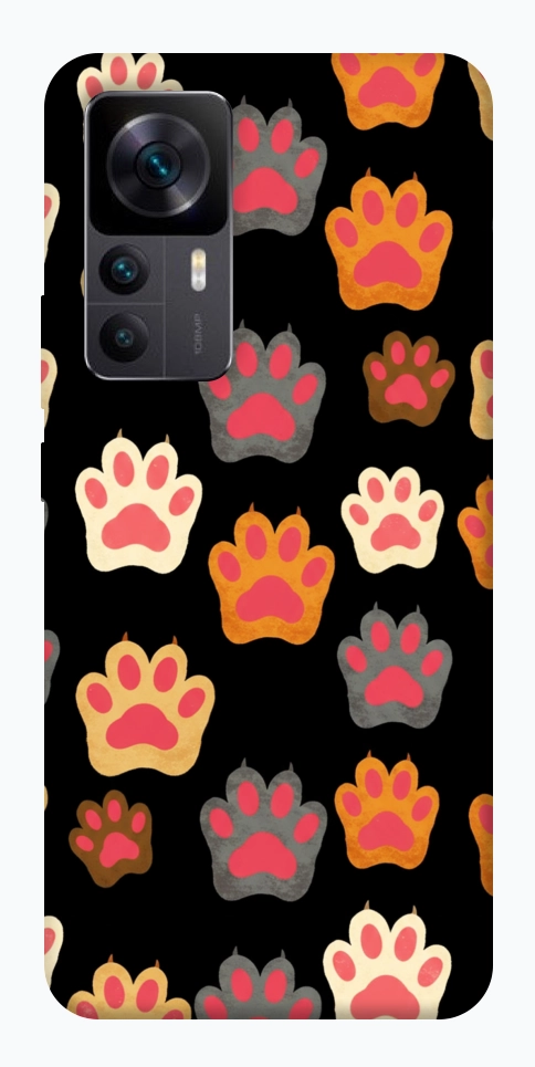 Чохол Colorful Paws для Xiaomi Redmi K50 Ultra