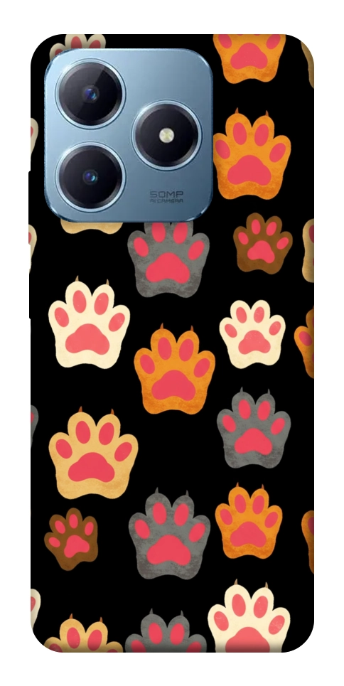 Чехол Colorful Paws для Realme C63 4G