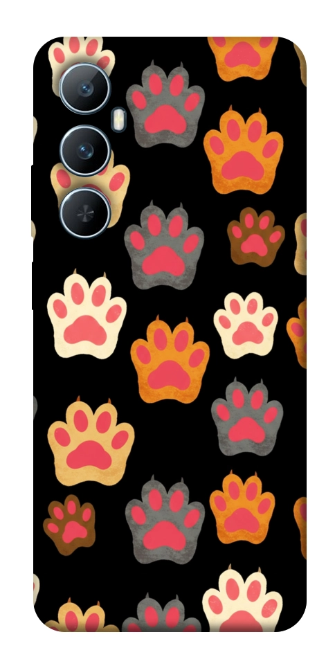 Чехол Colorful Paws для Realme C65 4G