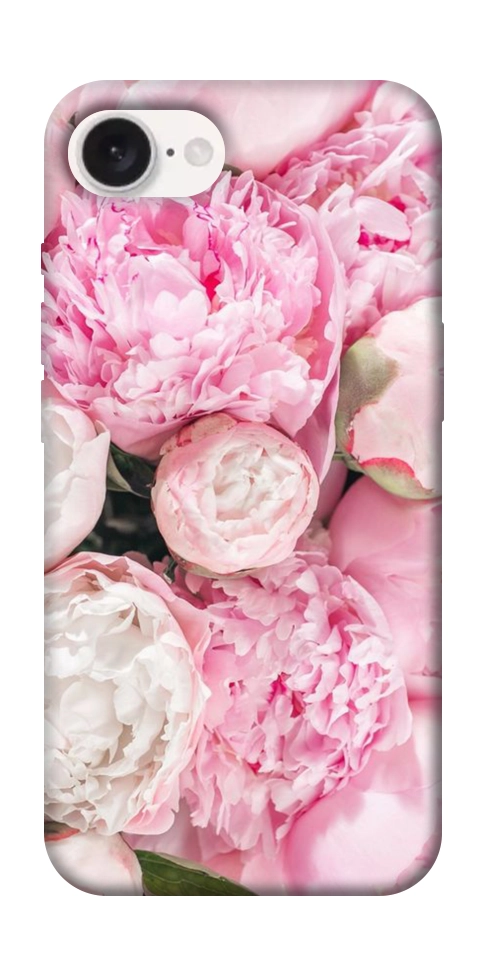 Чохол Pink peonies для iPhone 16e