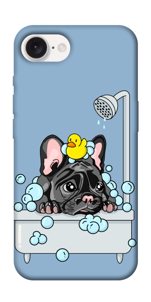 Чехол Dog in shower для iPhone 16e