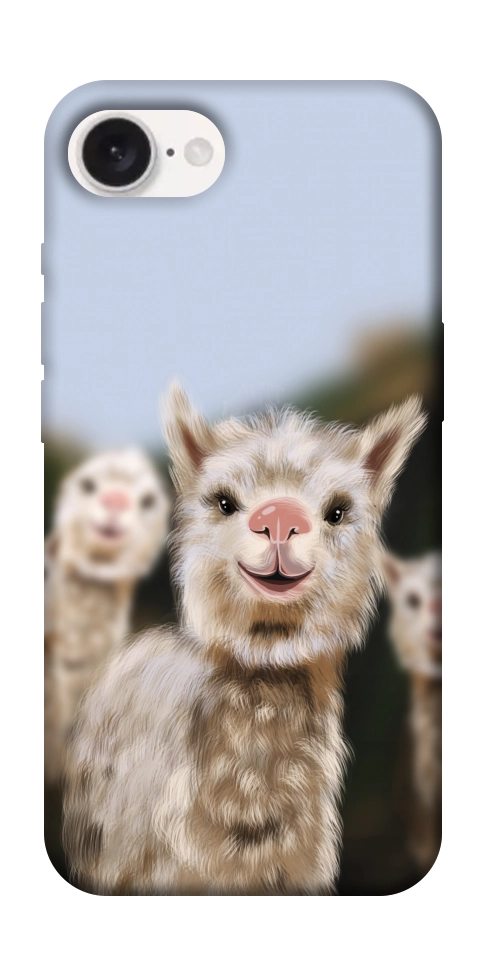 Чохол Funny llamas для iPhone 16e