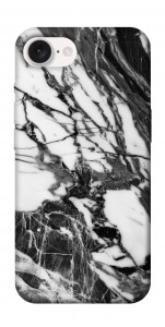 Чехол Calacatta black marble для iPhone 16e