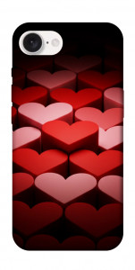 Чехол Hearts pattern для iPhone 16e