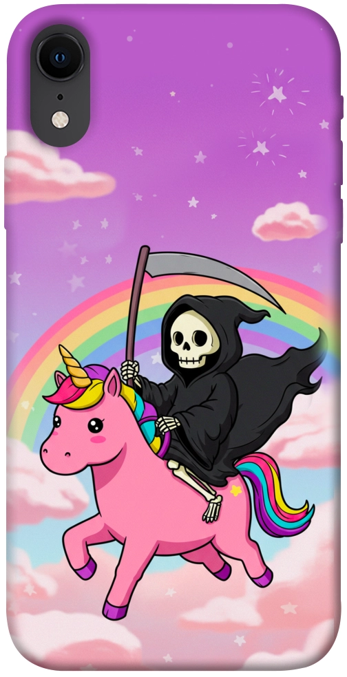 Чохол Grim reaper corn для iPhone XR