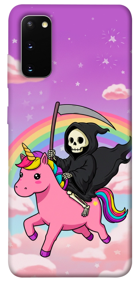 Чехол Grim reaper corn для Galaxy S20 (2020)