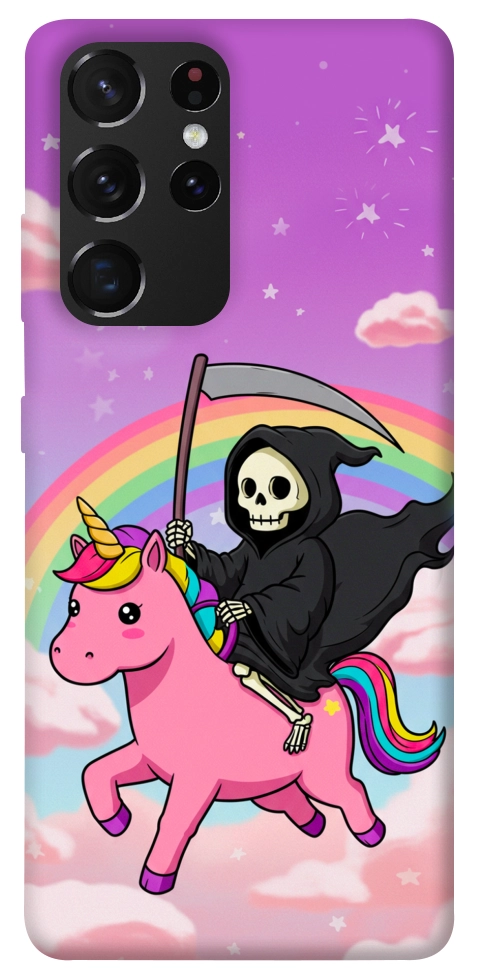 Чехол Grim reaper corn для Galaxy S21 Ultra