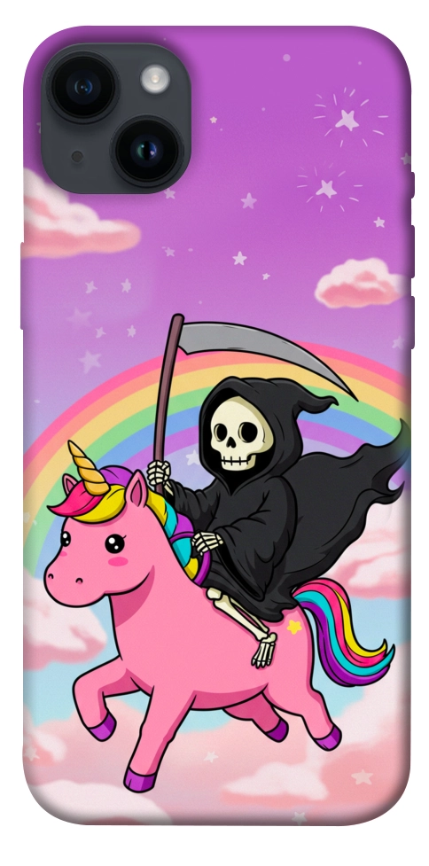 Чохол Grim reaper corn для iPhone 14 Plus