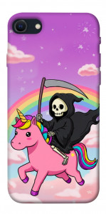 Чехол Grim reaper corn для iPhone SE (2022)