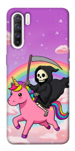 Чехол Grim reaper corn для Oppo Reno 3