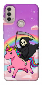 Чохол Grim reaper corn для Motorola Moto E40