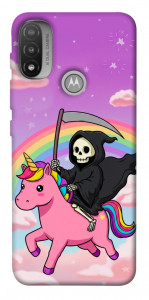 Чехол Grim reaper corn для Мotorola Moto E20