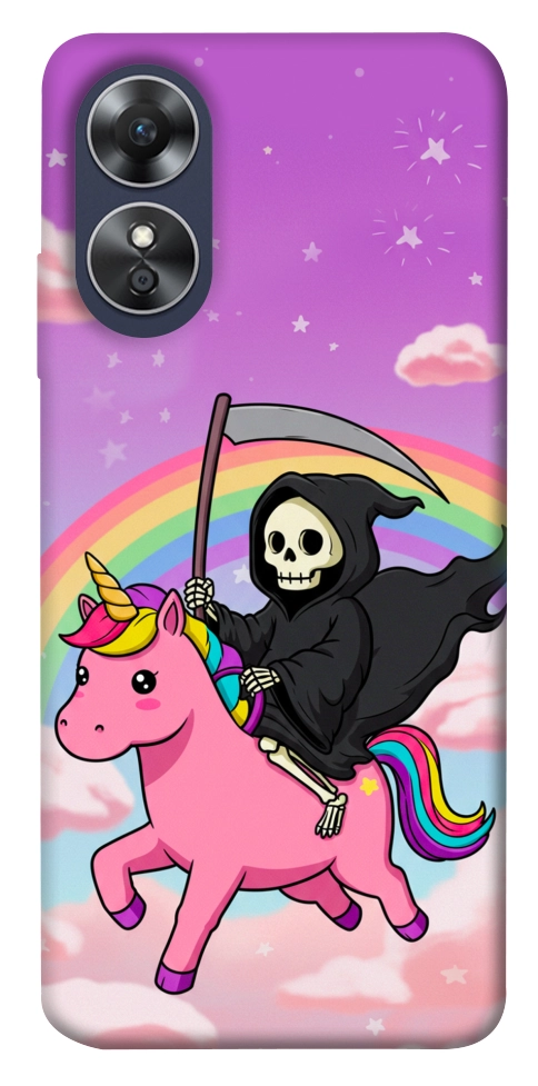 Чехол Grim reaper corn для Oppo A17