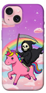 Чохол Grim reaper corn для iPhone 15