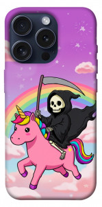 Чехол Grim reaper corn для iPhone 15 Pro