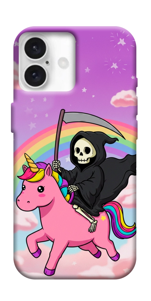 Чохол Grim reaper corn для iPhone 16