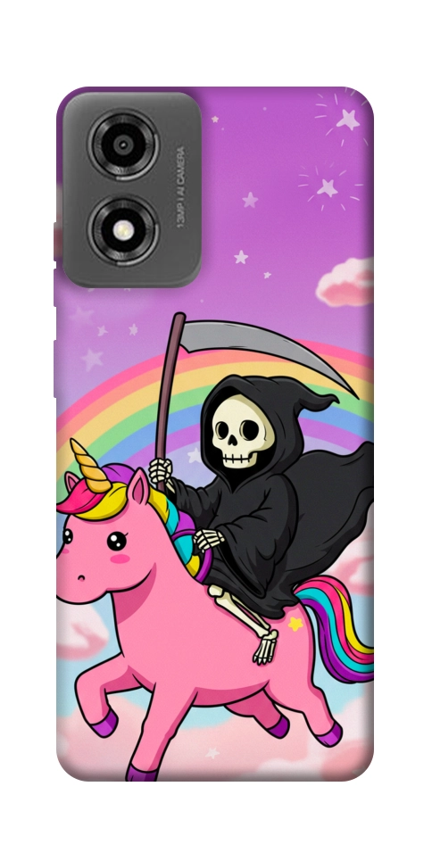 Чохол Grim reaper corn для Motorola Moto E14