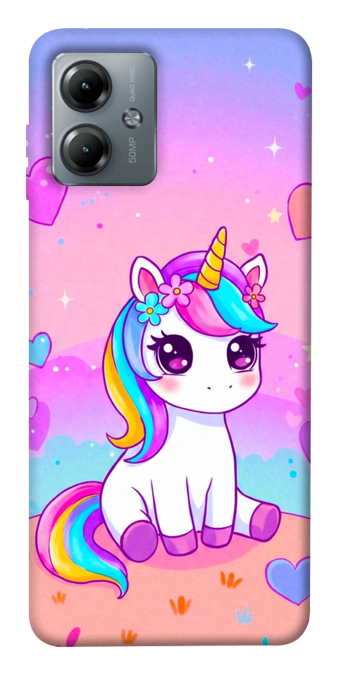 Чехол Magical Unicorn для Motorola Moto G14