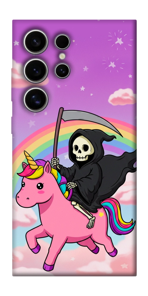 Чехол Grim reaper corn для Galaxy S25 Ultra