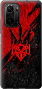 Чохол для Xiaomi Mi 11i Герб v4 (Червоний)