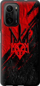 Чохол для Xiaomi Mi 11i Герб v4 (Червоний)
