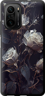 Чохол для Xiaomi Mi 11i Рози 2 (Black)