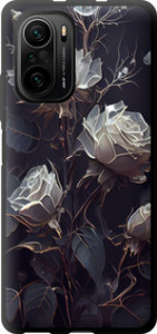 Чохол для Xiaomi Mi 11i Рози 2 (Black)