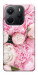 Чехол Pink peonies для Xiaomi Redmi Note 14 4G (Int. version)