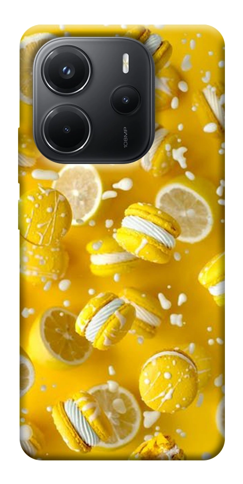Чехол Лимонный взрыв для Xiaomi Redmi Note 14 4G (Int. version)