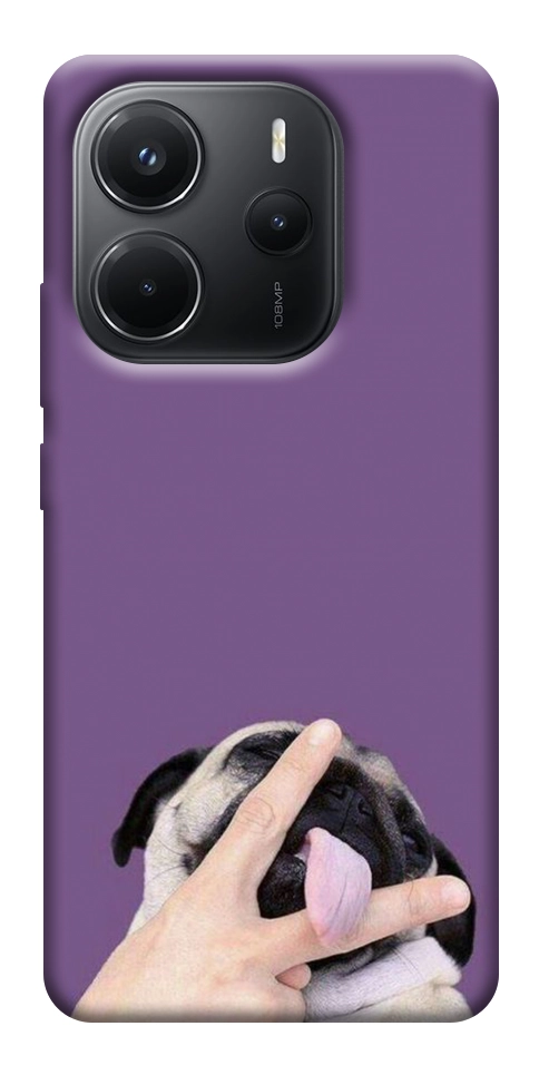 Чохол Мопс для Xiaomi Redmi Note 14 4G (Int. version)
