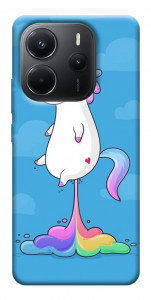 Чохол Єдиноріг з веселкою 2 для Xiaomi Redmi Note 14 4G (Int. version)