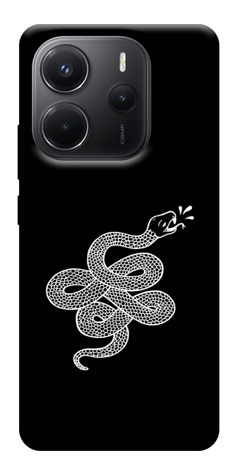 Чехол Змея для Xiaomi Redmi Note 14 4G (Int. version)