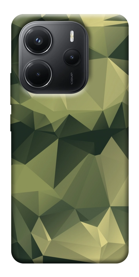 Чохол Трикутний камуфляж 2 для Xiaomi Redmi Note 14 4G (Int. version)