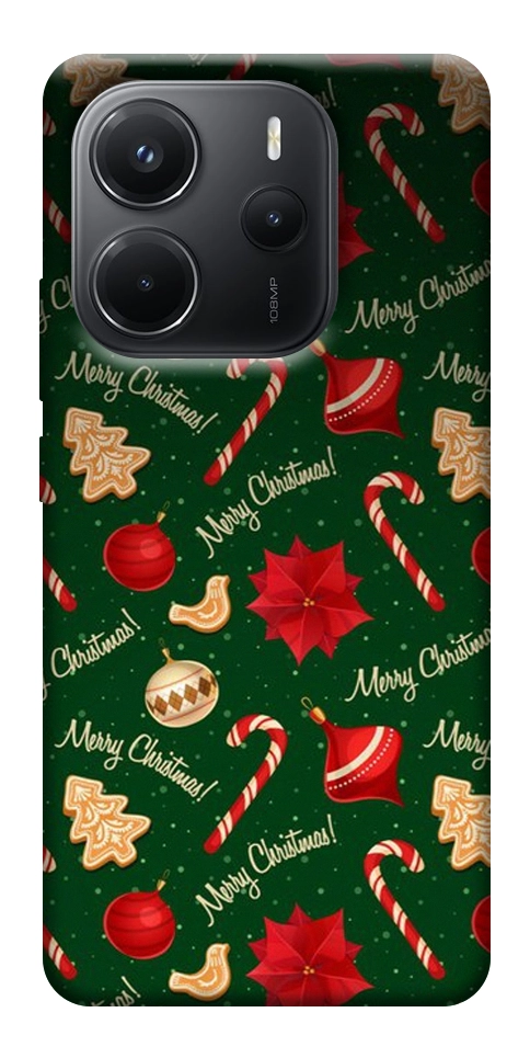 Чехол Merry Christmas для Xiaomi Redmi Note 14 4G
