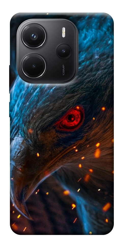 Чехол Огненный орел для Xiaomi Redmi Note 14 4G (Int. version)