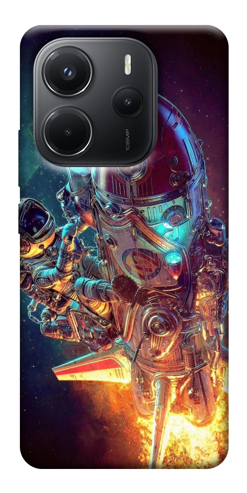 Чохол Космічний корабель для Xiaomi Redmi Note 14 4G (Int. version)