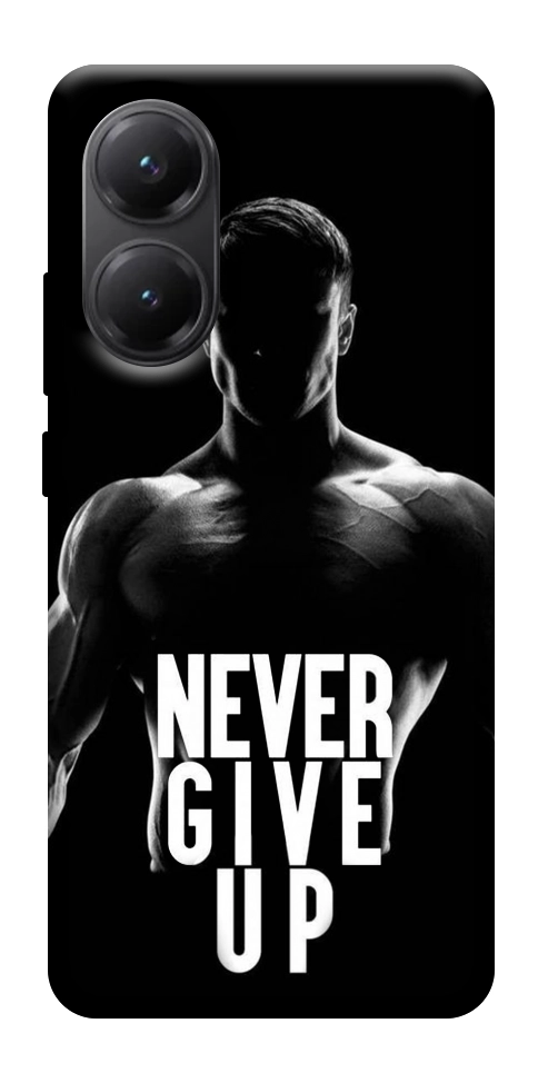 Чехол Never give up для Xiaomi Poco X7 Pro