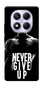 Чохол Never give up для Xiaomi Poco X7