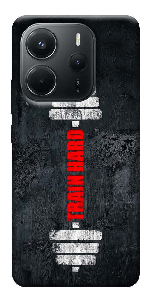 Чехол Train hard для Xiaomi Redmi Note 14 4G (Int. version)